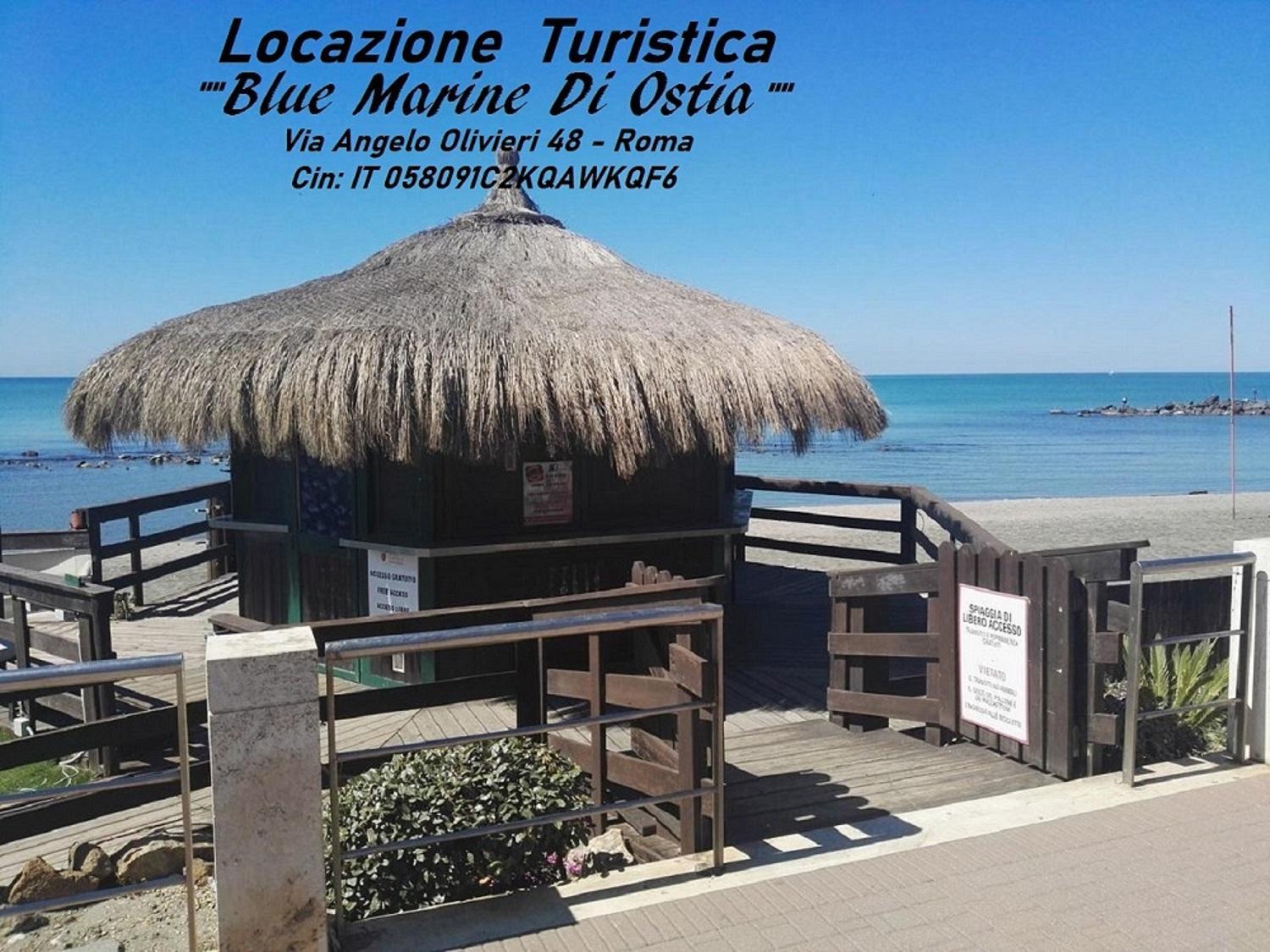 Blue Marine Di Ostia Hotel Exterior foto